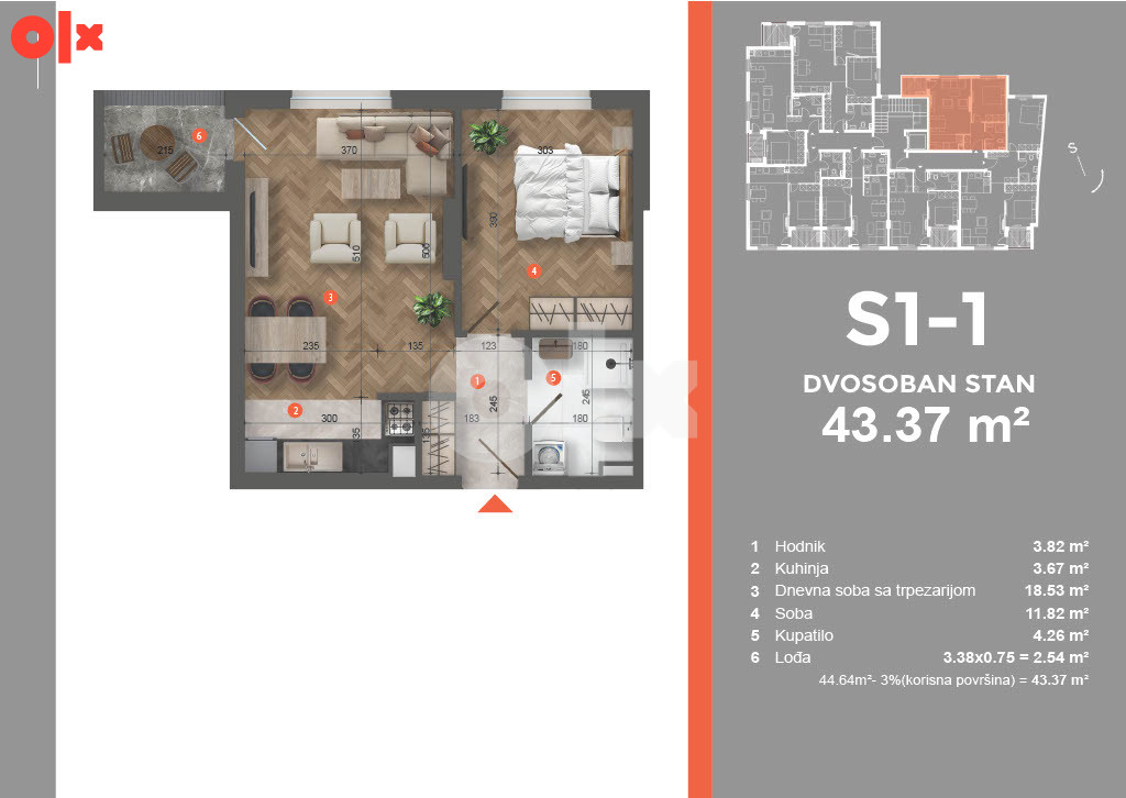 STANOVI ADA (35-63m2) PRETPRODAJA Banja Luka Veljka Mlađenovića 3