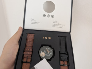 Tomi luksuzni sat muski elegantni sa kutijom