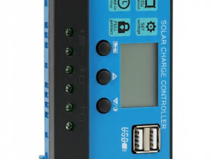 Solarni Regulator Punjenja 30A 12V/24V PWM - Automatski Kontroler