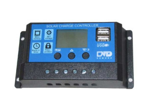 Solarni Regulator Punjenja 30A 12V/24V PWM - Automatski Kontroler