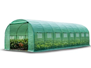 Expert montažni plastenik sa 8 prozora 8 x 3 x 2 m TunnelPRO