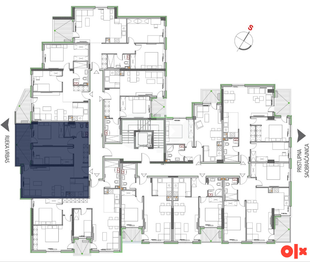 Stan u izgradnji, 66.83m2, Ada 3