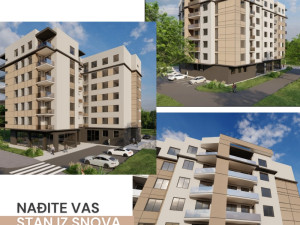 Stan u izgradnji, 66.83m2, Ada