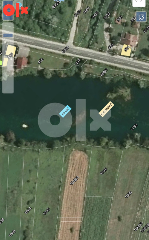 Zemljište Bihać uz Unu
