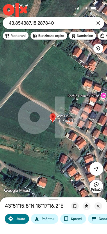 Zemljište Doglodi, Ilidža 2