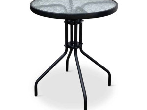 Vrtni stol metalni okrugli 80x70cm AM-072