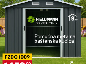 POMOĆNA METALNA BAŠTENSKA KUĆICA 312 x 269 x 211 cm