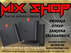 JBL Battery 600 Duo with charging case baterija PartyBox 720