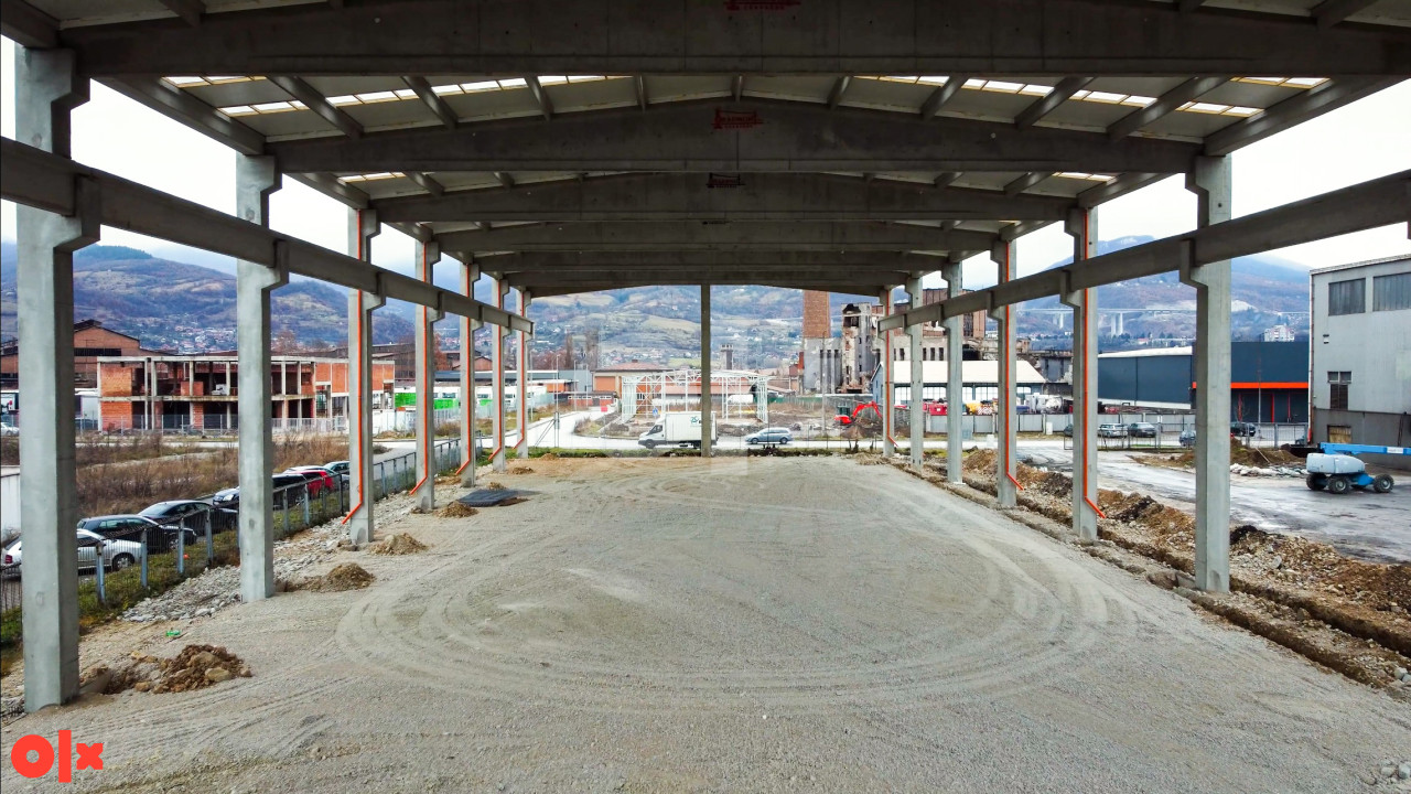 Hala Zenica - 2.450 m2 - NAJAM 19.520 KM mjesečno + PDV 5