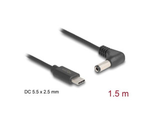 Kabal  za punjac adapter 5.5x2.5mm na USB C