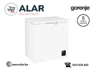 GORENJE zamrzivač horizontalni škrinja 198 litra FH20E6W5