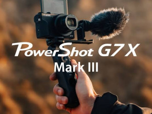 Canon PowerShot G7X G7 X Mark III Compact Vlog Black / Silver
