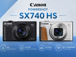 Canon PowerShot SX740 HS LITE Edition Compact (Black / Silver)