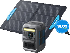 Anker SOLIX Powerstation C300X plus PS60 Portable Solar B1723311
