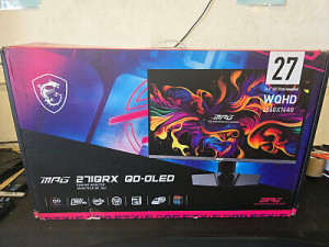 MSI MPG 271QRX  , QD OLED , 2K 360HZ
