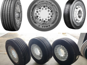 BRIDGESTONE / GOODYEAR - GUME I FELGE - R22.5
