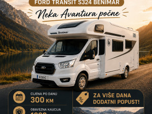 Rent-A Kamper Ford S324 Benimar 6 Osoba