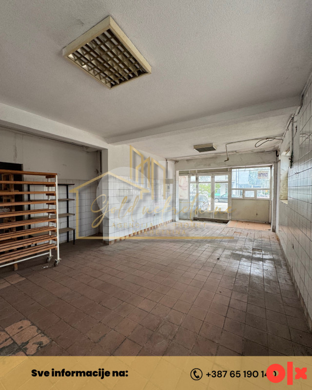 Iznajmljujemo poslovni prostor 80m2, Starčevica 2