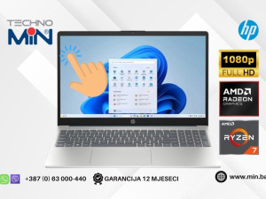 HP 15-fc0057wm BZ0J7UA 15.6" Ryzen 7 7730U, 16GB RAM, 512GB SSD