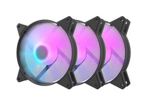 Set DarkFlash C6 3 in1 Crni 4PIN PWM + 3PIN ARGB + 2PIN RESET