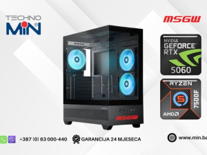 Gaming Hawkeye 880X Ryzen 5 7500F 32GB RAM 1TB SSD, RTX 5060 8GB