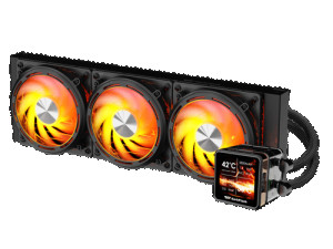 Vodeno hlađenje DarkFlash DE360 Crno ARGB IPS Screen