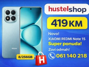 XIAOMI REDMI NOTE 15 8/256GB NOVI MODEL