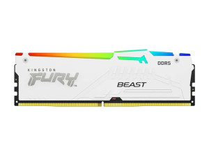 RAM Kingston 16GB 6000MHz DDR5 White Fury Beast
