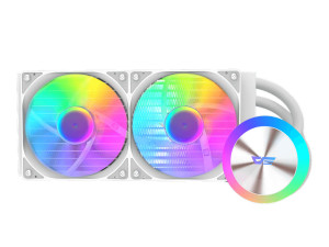 Vodeno hlađenje DarkFlash DG240 Bijelo ARGB