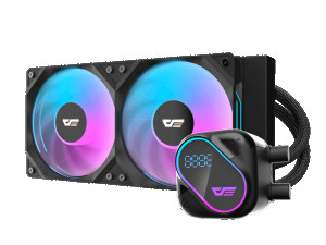 Vodeno hlađenje DarkFlash DO240 Crno ARGB LCD Screen