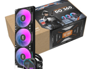 Vodeno hlađenje DarkFlash DO360 Crno ARGB LCD Screen