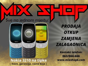NOKIA 3210 4G Dual Sim-Duos-Ds *NOVO* MOBITEL NA TIPKE