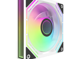 Set ventilatora darkFlash INF32 3in1 Bijeli 4PIN PWM + 3PIN ARGB