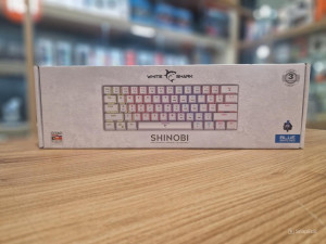 White Shark TASTATURA SHINOBI Bijela - Mehanicka / HR - PLAVI.SW