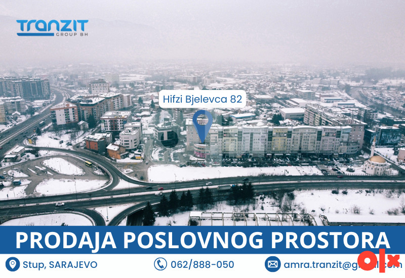 Poslovni prostor 725 m2 Sarajevo - Stup