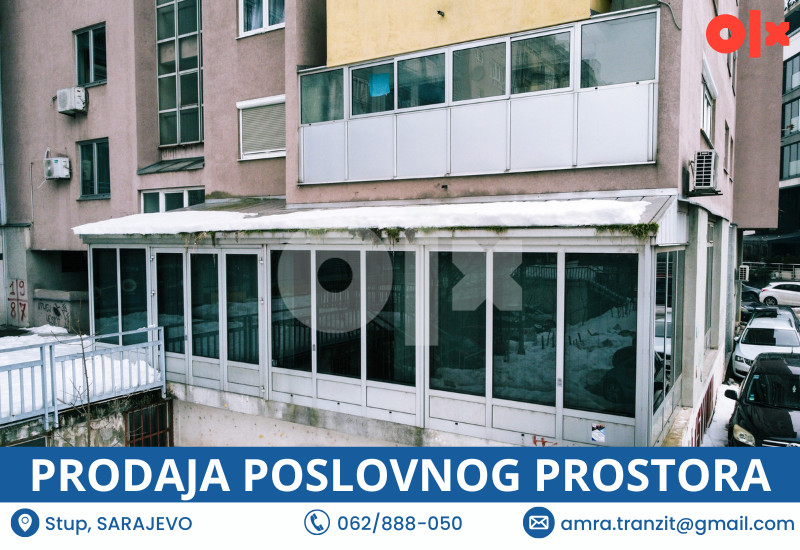 Poslovni prostor Sarajevo 100 m2 - Stup