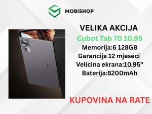 Cubot Tab 70 10.95 6GB 128GB LTE plus mis i tastatura