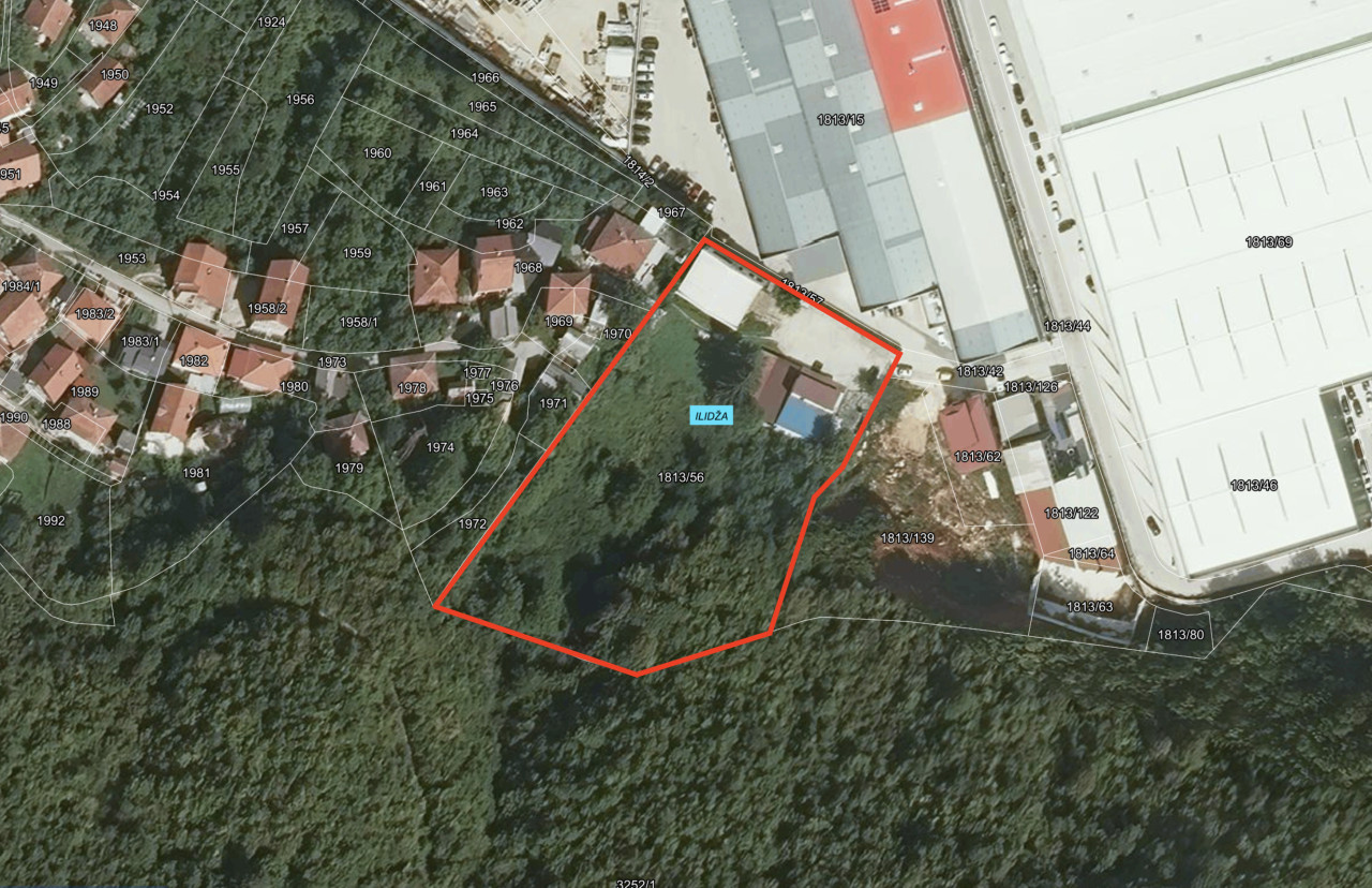 Građevinsko zemljište - Ilidža - Hrasnica - Famos - 6808 m2 17