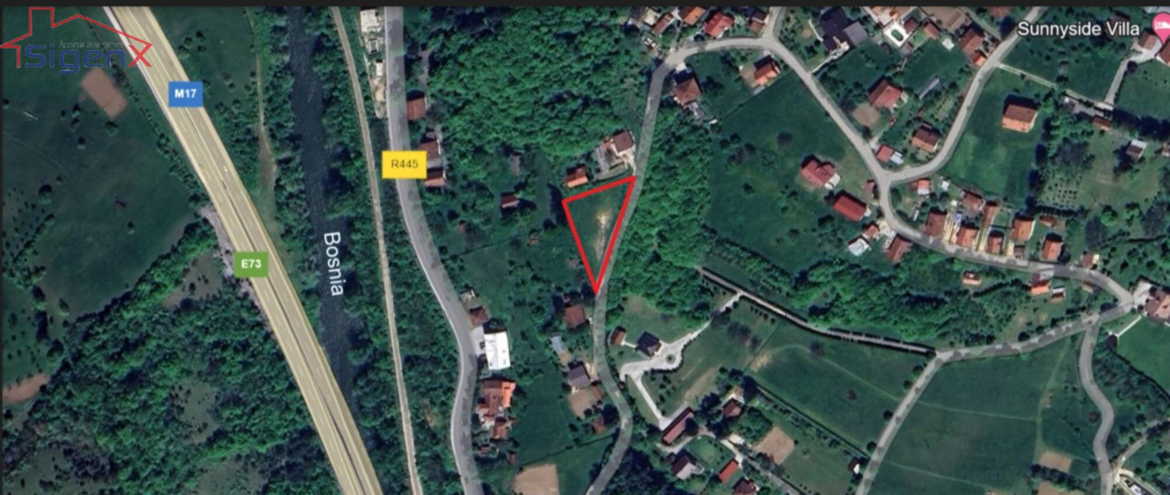 SIGENX prodaje Građevinsko zemljište/ Semizovac/ Nebočaji 1516m2