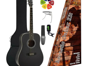 SX SD104K BK  Akustična  gitara set
