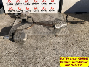Auspuh Audi A5 8W F5 2,0 TFSI LONAC komplet 8W0253411A