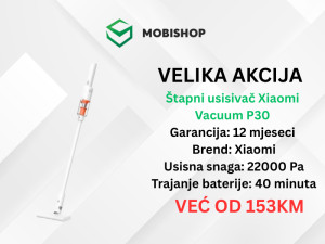 Štapni usisivač Xiaomi Vacuum P30