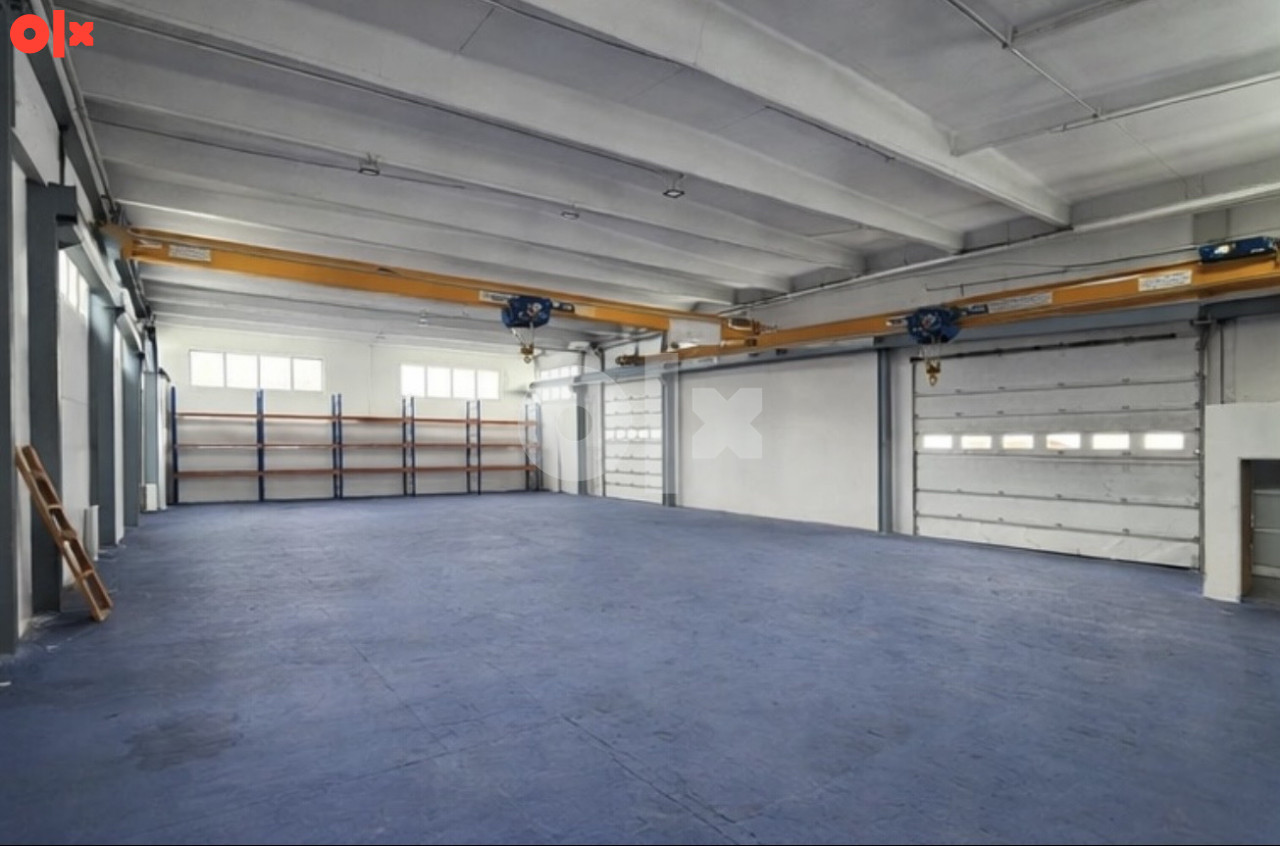 Industrijska hala 800m2 kran10t Banja Luka-Laktasi autoput 5