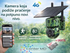 4G Solarna pokretna lovačka Nadzorna Kamera