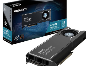 GIGABYTE Radeon PRO W7800 32GB GDDR6 AI TOP PCIE