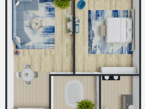 Stan Istočno Sarajevo 39m2 NOVA DOBRINJA