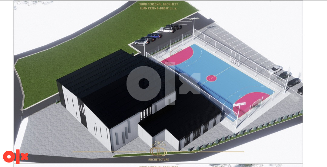 Padel hala montažna čelična