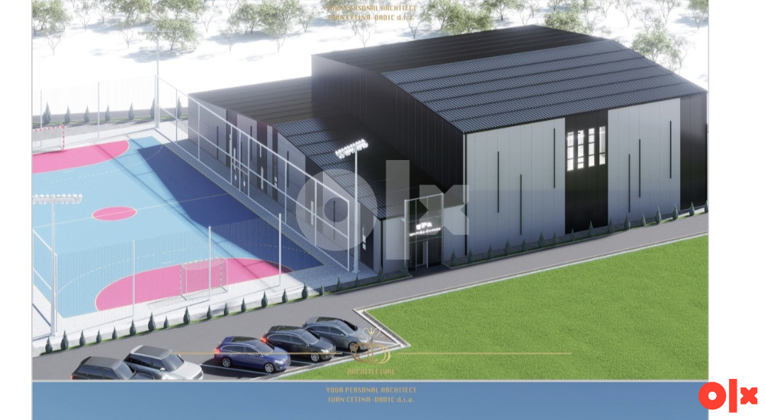 Padel hala montažna čelična 2