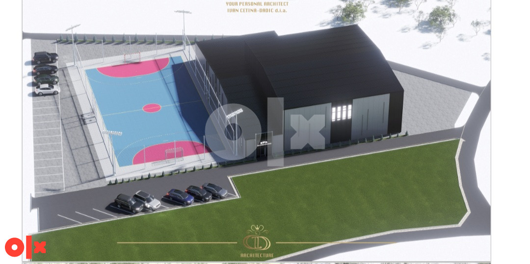 Padel hala montažna čelična 3