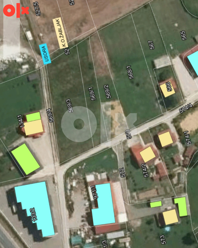Prodaja - Usora ( Žabljak ) - građevinska parcela ( 524 m2 ) 3